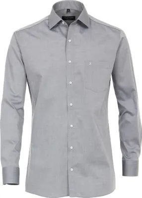 Produktbild von Casa Moda - Modern Fit - Herren Hemd mit extra langem Arm (72 cm) (006532), Größe:42, Farbe:Grau (705)
