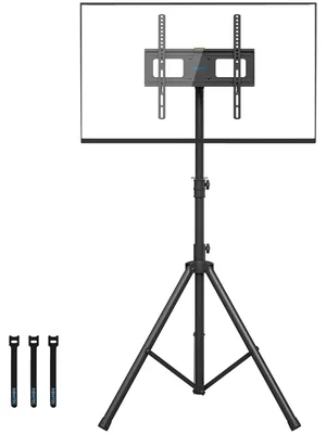 Produktbild von TV-Stativ - Drehbar und Neigbar - Höhenverstellbar - Für 32-60 Zoll TVs - Bis 45KG
