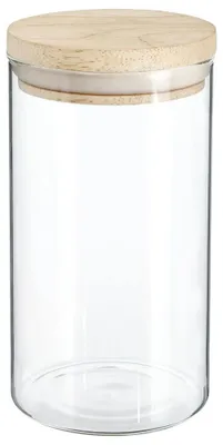 Produktbild von Einmachglas glas holzdeckel "hermet" 1l - 5 five simply smart