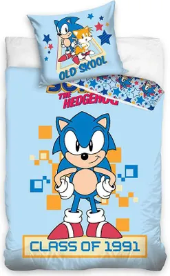 Immagine prodotto di Sonic Bettbezug Classe 1991 - 140 x 200 cm - 60 x 70 cm