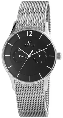 Produktbild von Obaku Herrenuhr mit Edelstahlband,167,30 €