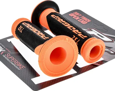Productafbeelding van PROGRIP motorhandvatten, model 732OP-OR, 22/25 mm, 125 mm, rubber