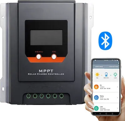 Obrázek produktu pro Regulátor nabíjení Lumiax 30A MT3075BT MPPT Bluetooth