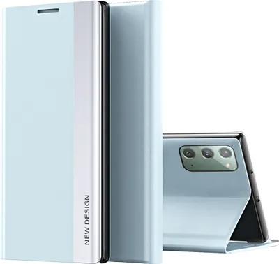 Immagine prodotto di Custodia Galaxy Note 20, Custodia magnetica in Finto cuoio con funzione stand per Samsung Galaxy Note 20 Blu
