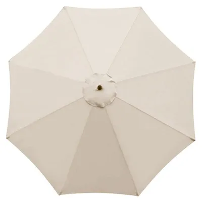 Produktbild von Ersatzschirm 2,7 m/3 m, Schirmdach mit 6 oder 8 Streben, Überdachung für Markttische, Schirmdach, Ersatzstoff für Regenschirme, strapazierfähiges Polyester mit UV-Schutz