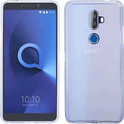 Produktbild von Alcatel 3V Handy Silikon Schutzhülle Cover Case Transparent