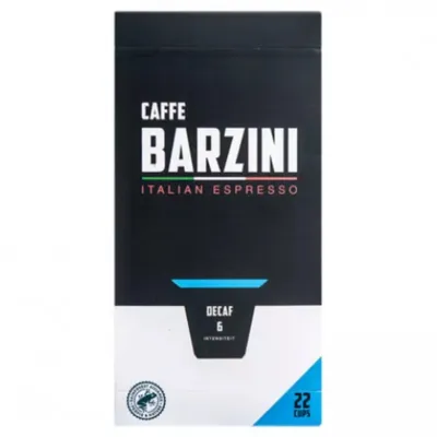 Obrázok produktu pre Barzini bezkofeínové kapsule (22 kusov)
