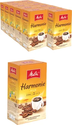 Image de Melitta® Melitta Harmonie Doux, café torréfié moulu, 500 g, intensité : 2