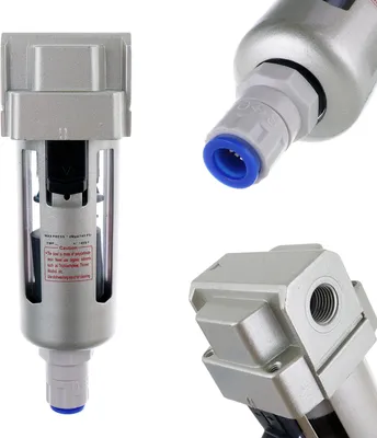 Immagine prodotto di filtro aria da 1/4 di pollice, drenaggio automatico al compressore