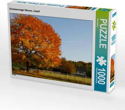 Produktbild von CALVENDO Puzzle Krummenweger Strasse, Lintorf | 1000 Teile Lege-Größe 64x48cm Foto-Puzzle für glückliche Stunden