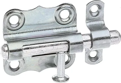 Produktbild von GAH-Alberts Grendelriegel mit Knopfgriff, Riegel, Stahl, Draußen, Gelb, 38 mm, 39 mm