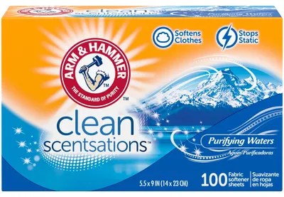 Produktbild von Arm&Hammer, Clean Scentsations, Reinigende Wässer, für Wäsche, Weichspüler, 100 Stück