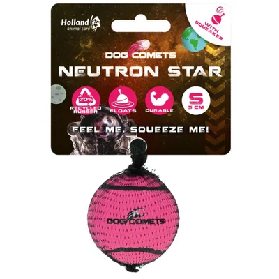 Produktbild von Dog Comets Hundespielzeug Neutron Star rosa, Größe: S