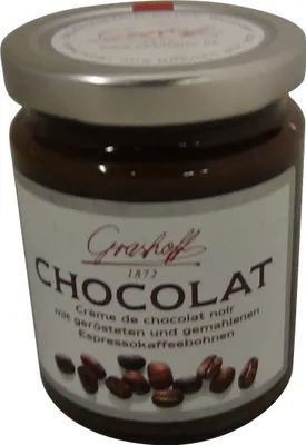 Produktbild von Grashoff Schokocreme mit Espressobohnen 250g