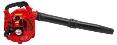 Image de Souffleur de feuilles, à essence, conception ergonomique, rouge et noir