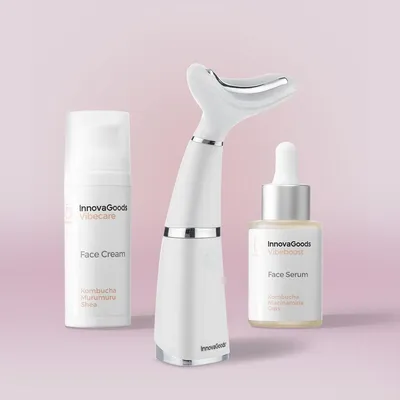 Productafbeelding van Verstevigende gezichtsbehandeling set Kombucha InnovaGoods