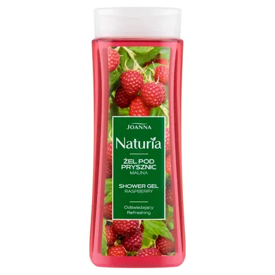 Produktbild von Joanna Naturia Erfrischendes Duschgel Himbeere, 300 ml