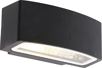Produktbild von Moderne Außenwandleuchte Schwarz IP44 Latina