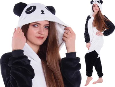 Produktbild von Pyjamas Kigurumi Onesie Panda, Größe M