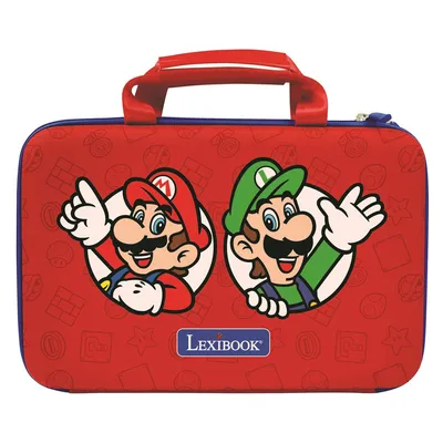 Immagine prodotto di Borsa protettiva per il trasporto a mano di Super Mario per console portatili e tablet fino a 10.