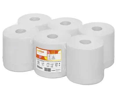 Produktbild von Satino CF1 Midi-Reinigungsrolle 1-lagig Weiß (6x300m)