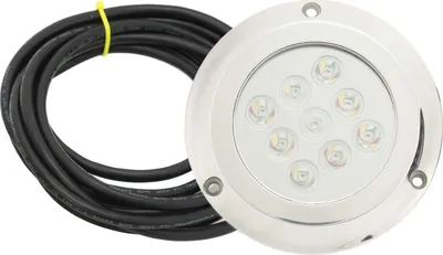 Obrázek produktu pro Jachta podvodní světlo DC 12 V -24V Tvrzené sklo IP68 vodotěsné
