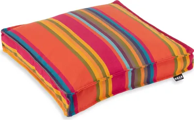 Produktbild von H.O.C.K. Yucatan Outdoor Sitzkissen Stuhlkissen: Wasserabweisend und Lichtecht für den Garten 40x40x5cm orange