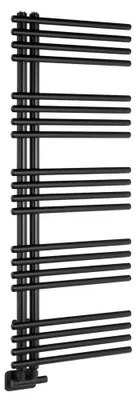 Immagine prodotto di Radiatore da bagno NYMPHA 500x1250 mm, 500 W, nero opaco