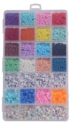 Produktbild von Kreatives Perlen Bastelset multicolor 28-teilig Perlen Schmuck basteln