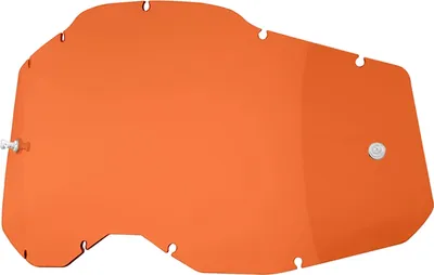 Produktbild von 100% Ersatzglas für Motocross Brille Generation 2, orange