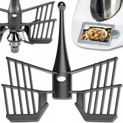 Produktbild von Kuketo | Küchenmaschine Zubehör - Schmetterling - für Thermomix TM6/TM5/TM31 - schonendes Mischen - BPA-frei