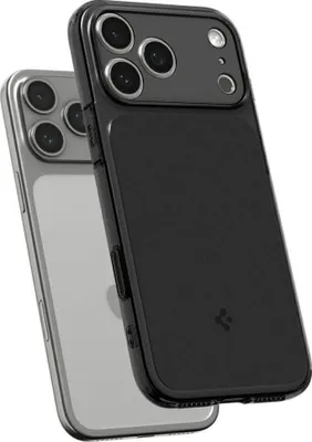 Produktbild von Spigen Ultra Hybrid "T" Case kompatibel mit iPhone 17 Pro Max – Mattschwarz