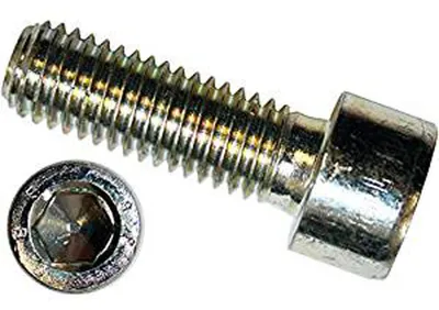 Productafbeelding van Dresselhaus WGR 0300, schroef, M6, zeshoekige kop, metalen, 2 cm, 6 mm