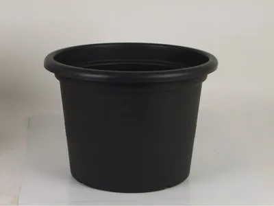 Produktbild von Pflanzkübel Campanula Kunststoff Ø 60 cm H 40 cm anthrazit