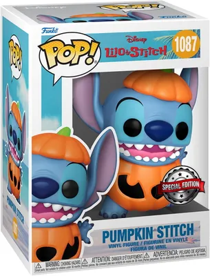 Produktbild von Disney Lilo & and und Stitch - Pumpkin Stitch 1087 Special Edition - Funko Pop! - Vinyl Figur