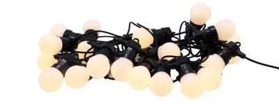 Produktbild von 20 LED Biergartenlichterkette Partylichterkette Außenlichterkette Lichterkette