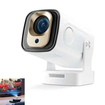 Produktbild von Beamer, Beamer [1080P Native & Autofokus & Integrierte Apps] 4K Support Mini Beamer mit WiFi 6 Bluetooth 5.4 Air Remote Projektor