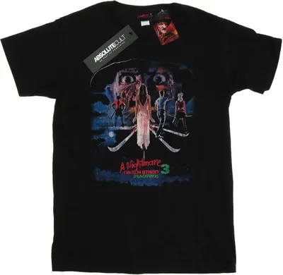 Produktbild von A Nightmare On Elm Street - "Dream Warriors" T-Shirt für Damen BI42010 (S) (Schwarz)