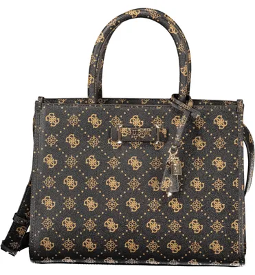 Produktbild von Vielseitige Braun Damen Tasche mit Schultergurt und Handyfach