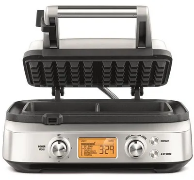 Produktbild von Sage the Smart Waffle Pro, 2 Waffel(n), Quadratisch, Edelstahl, Edelstahl, 290 mm, 300 mm