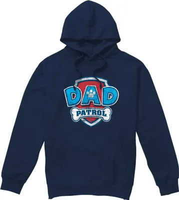 Produktbild von Paw Patrol - "Dad Patrol" Kapuzenpullover für Herren - Vatertag TV8953 (L) (Marine)