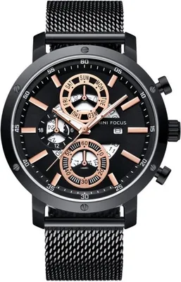 Produktbild von Mini Focus VA-23939 Herrenuhr - Schwarz KP23939