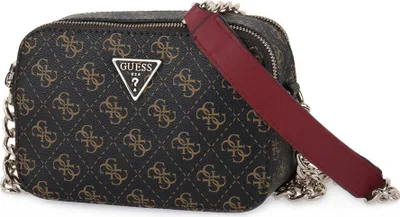 Obrázok produktu pre GUESS dámska taška cez rameno Noelle Brown : čierna Farebný sortiment: čierna