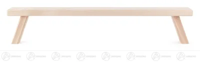 Produktbild von Schwibbogenbank in Natur BxHxT = 60x12x8cm NEU