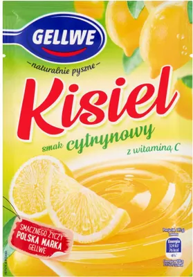Zdjęcie produktu dla Gellwe Kisiel Smak Cytrynowy 38 G