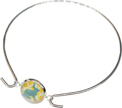 Produktbild von Hase Armband Miniblings Glücksarmband Wiese Kaninchen Cabochon Armreifen Ostern