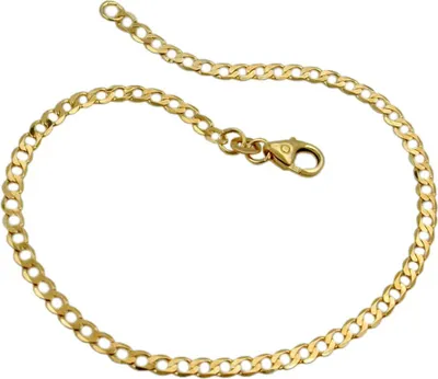Immagine prodotto di Bracciale 26mm largo armatura 14ct GOLD 19cm oro 2,6mm
