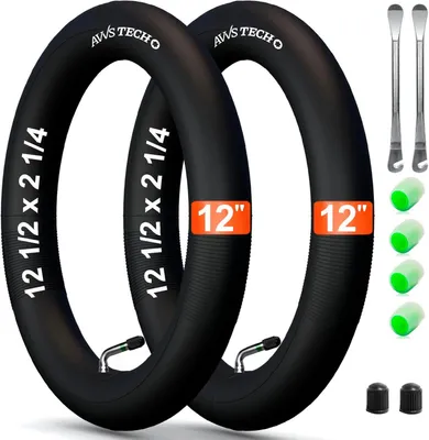 Obrázek produktu pro Vnitřní duše 12 1/2 x 2 1/4 (57-203), 12 palců, ventil 45°, butylkaučuk, pro dětská kola