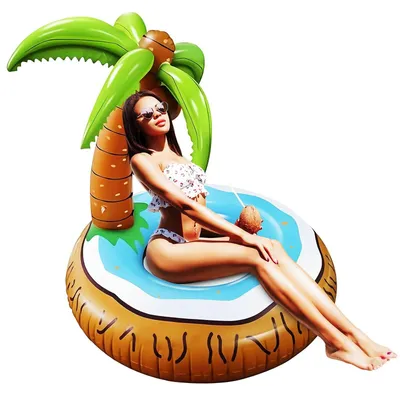Image de Elzusha - Palmier gonflable pour piscine
