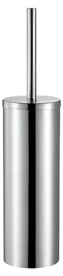 Produktbild von Toilettenbürste mit Halterung - für Hotels, Wohnungen, Villen und öffentliche Räume - aus rostfreiem Stahl - Silber Chrom